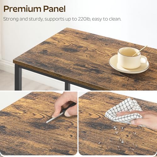 YATINEY 78.7" Long Bar Table, Counter Bar Height Table, High Top Table, ...