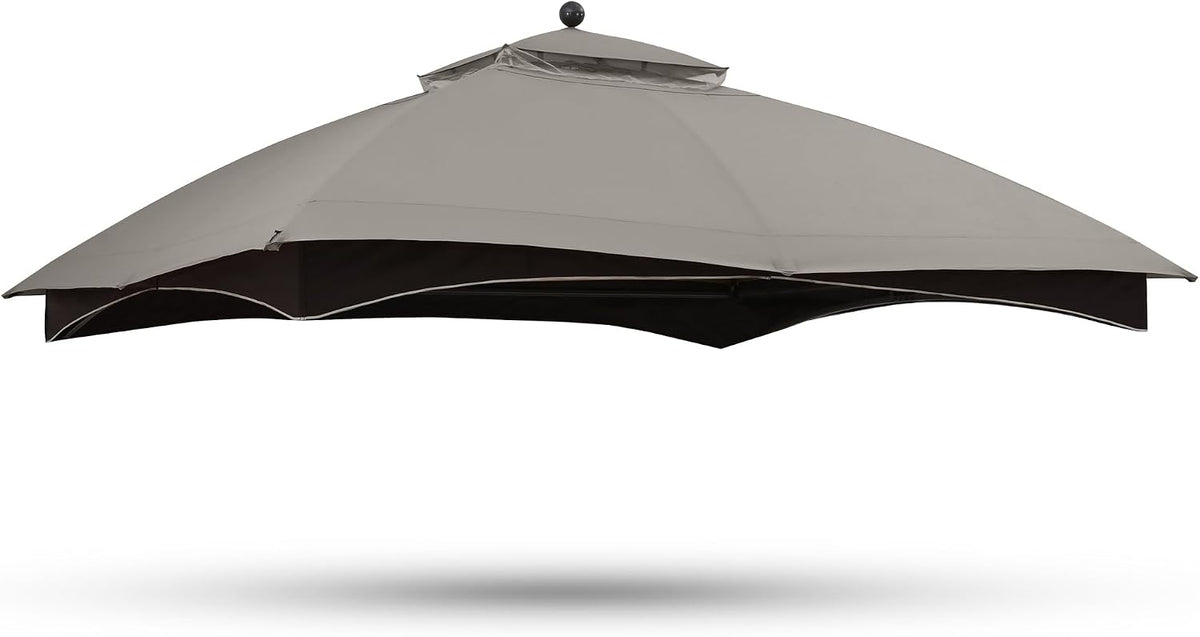 abccanopy gazebo replacement canopy for #gf-12s004b-1, gray, main product view