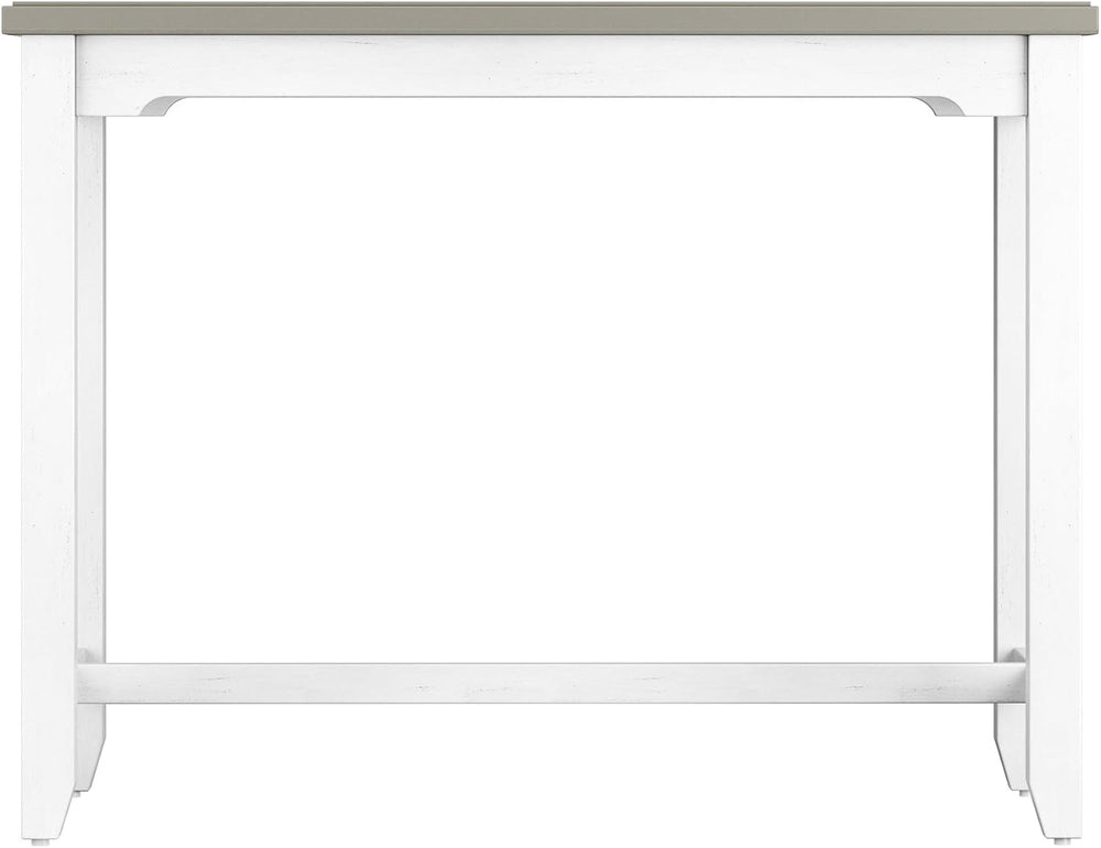 Hillsdale Furniture Hillsdale Clarion Side, Distressed Gray/Sea White Counter...