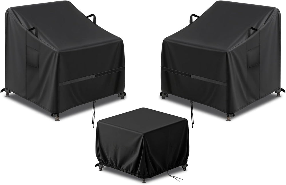 Covers for Devoko/Greesum 3 Pieces Patio Furniture Bistro Sets