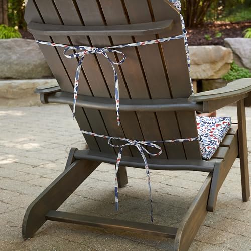 Arden Outdoor Adirondack Chair Cushion, Foam, 20x46, Clark Blue