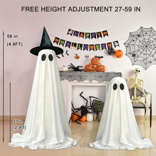 2packs Halloween Decorations Outdoor,Halloweens Party Decoration Indoor,Light...