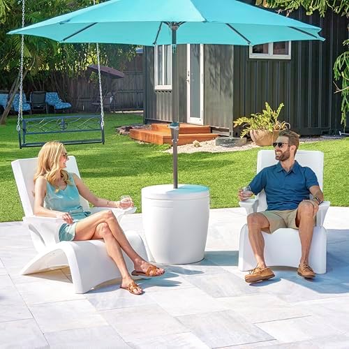 Step2 Vero Adirondack Chair, Stylish Poolside Lounger, Fade-Resistant, Waterp...