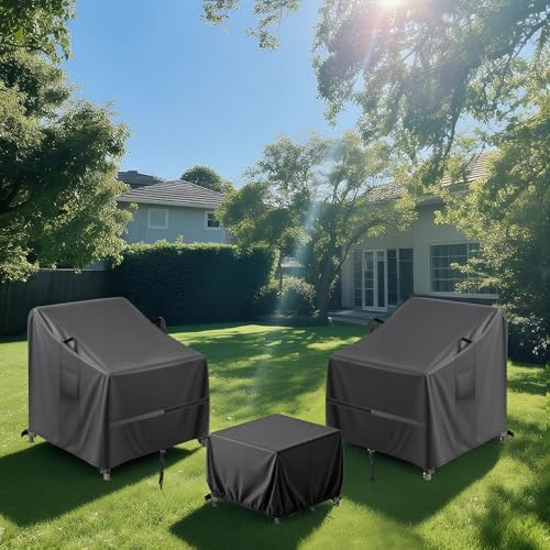 Covers for Devoko/Greesum 3 Pieces Patio Furniture Bistro Sets