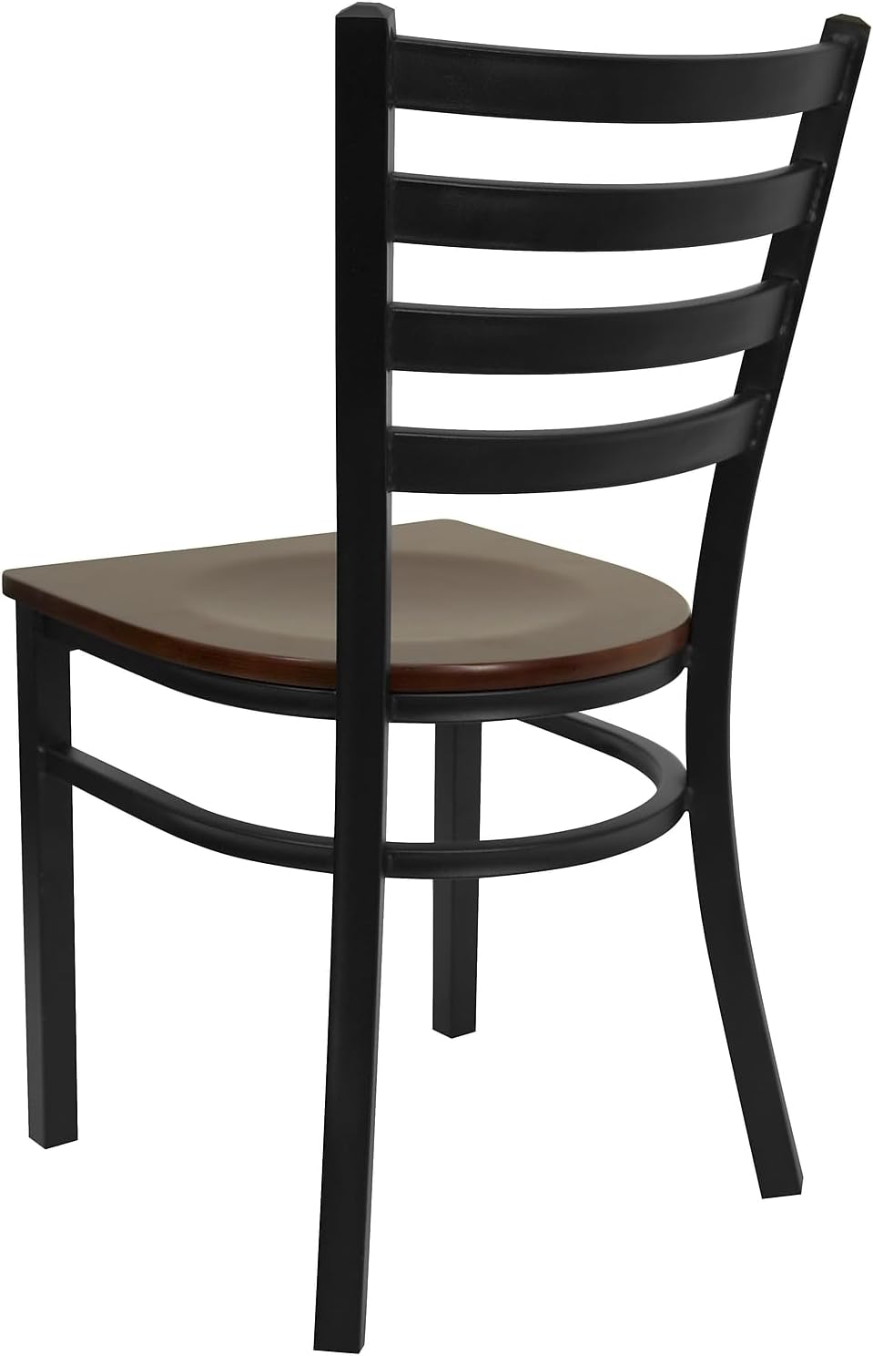Flash Furniture Hercules Ladder Back Restaurant Chair, Mahogany, 2-Pack