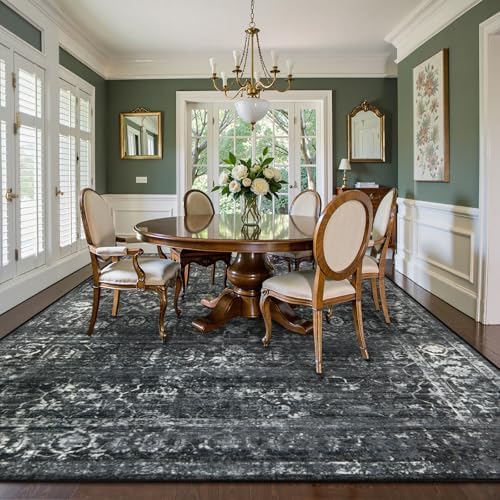 Lahome Margot Area Rugs 9x12 Living Room Soft Large Rugs for Bedroom, Boho Bl...