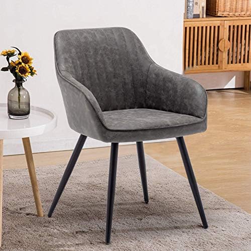 annjoe Faux Leather Accent Chair Arm Chairs Living Room Chairs Leisures Chair...
