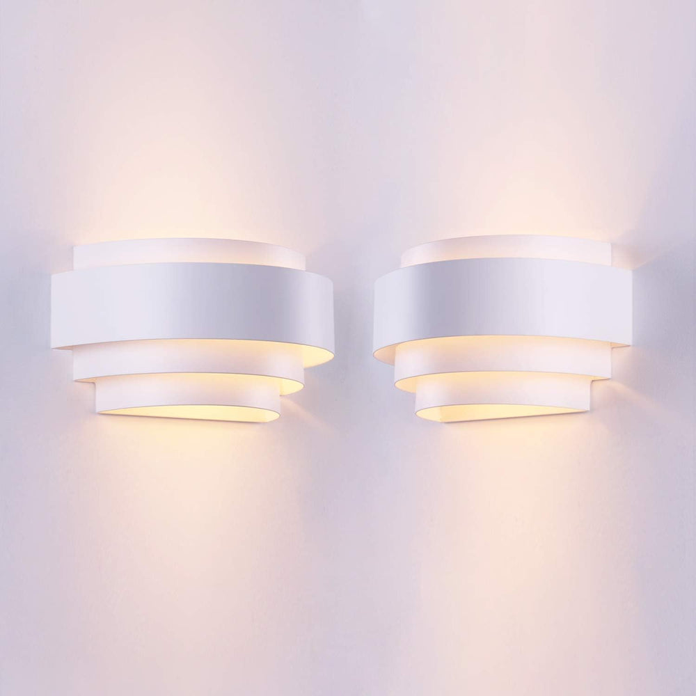 LightInTheBox Modern Wall Sconce Set of 2 Indoor Wall Light Fixture Half Moon...