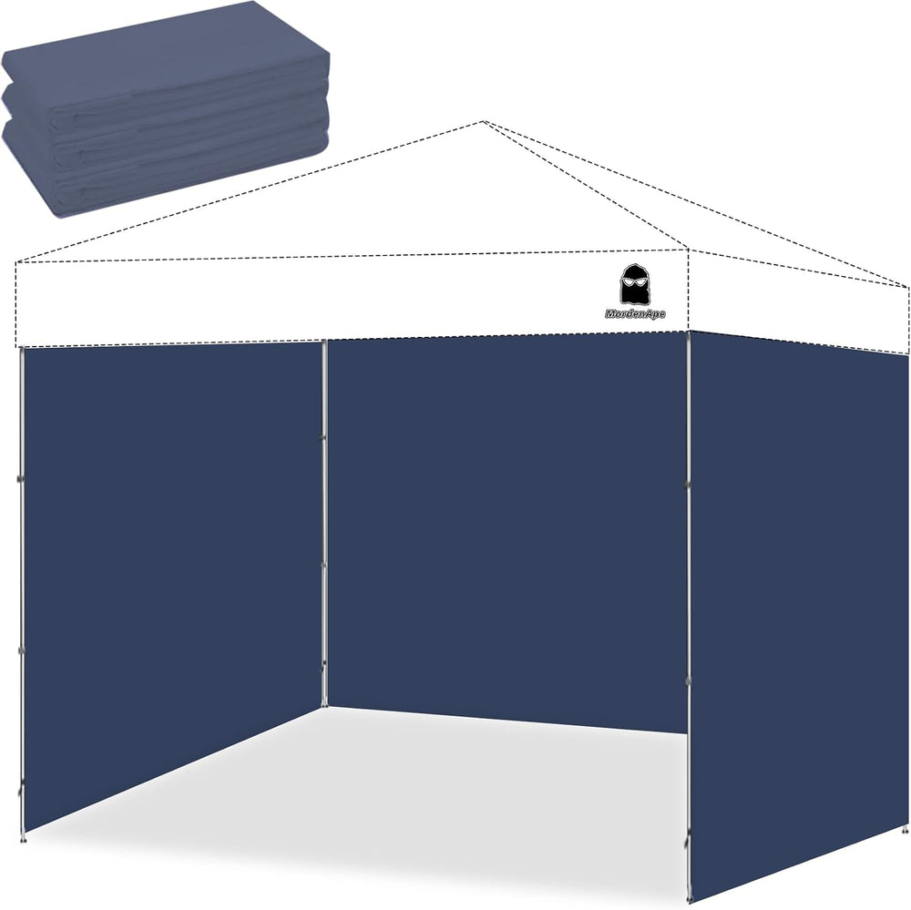 10x10 Pop Up Canopy Tent Sidewalls - Straight Leg Compatible, 300D Waterproof...