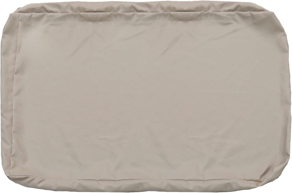 FLYMEI Patio Cushion Covers 48x24x5, Beige, 1Packs