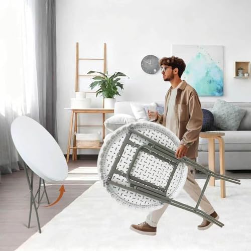 28in Cocktail Table, no Assembly Required, High Top Folding Table