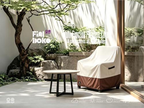 Patio Chair Covers 2 Pack,30Wx34Dx38H inches Outdoor Chair Covers,100% Waterp...