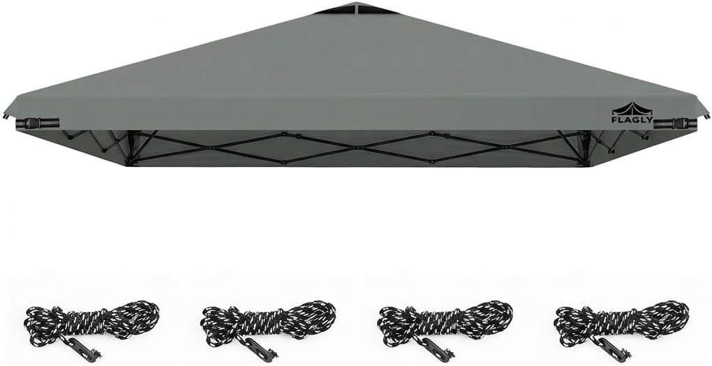 10x10ft replacement canopy top with air vent, waterproof, main product view
