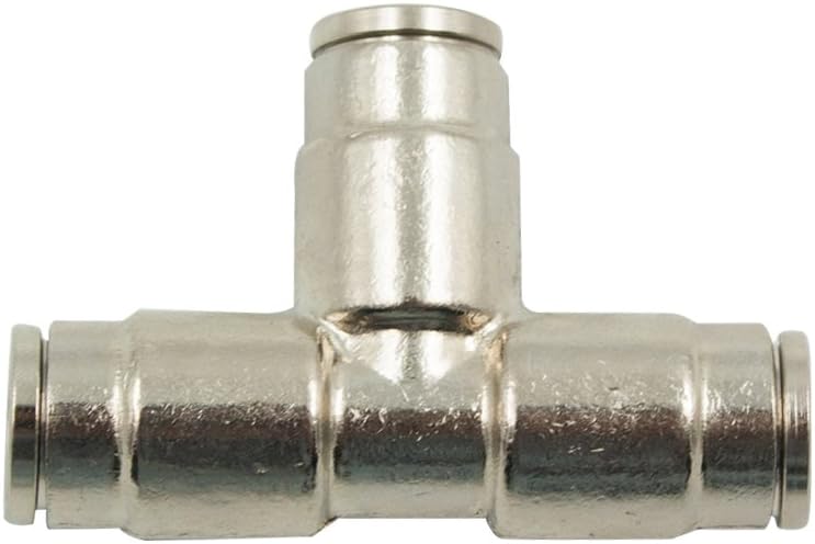10pcs Nickel Plated Brass Push to Connect Fitting for High Pressure Mist Cool...