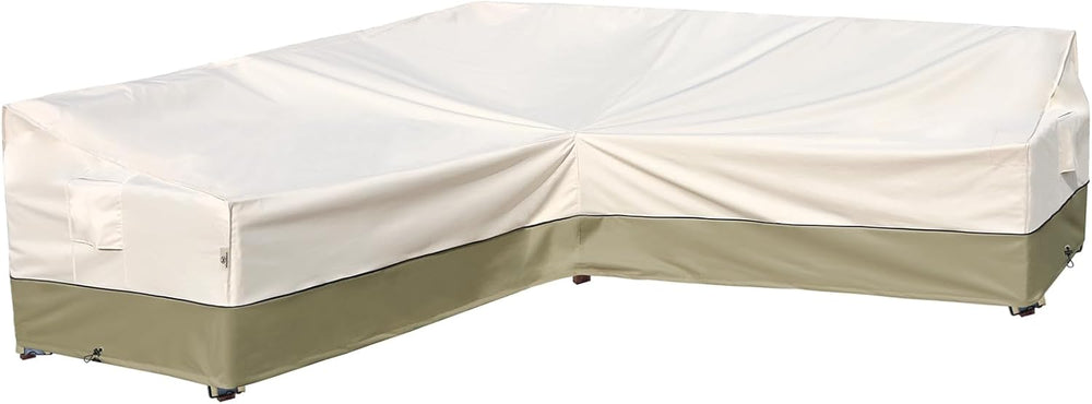 Outdoor Sectional Couch Cover - Patio Fruniture Covers Waterproof, Rip-Stop, ...