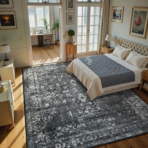 Lahome Margot Area Rugs 9x12 Living Room Soft Large Rugs for Bedroom, Boho Bl...