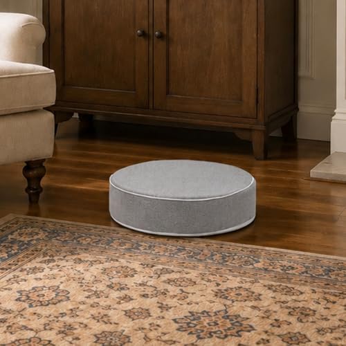 Round Floor Cushions - 20" x 6" Indoor-Outdoor Flexible Seating for...