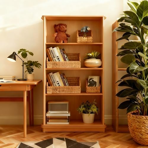 Pantry Baskets and Organizers, Large Wicker Baskets for Shelves, Handwoven La...