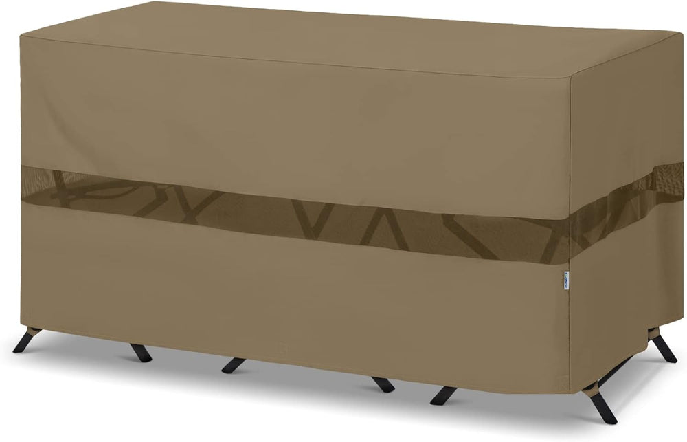 SunPatio Outdoor Bar Set Cover 69 Inch, Heavy Duty Waterproof Bistro Table Co...