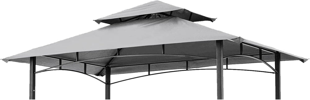 Grill Gazebo Replacement Canopy Roof – Hugline 5x8 Outdoor Grill Shelter Cano...
