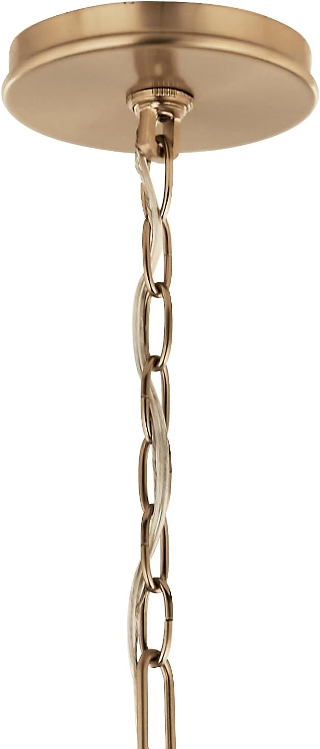 Kichler Malene 8-Light Chandelier, Champagne Bronze