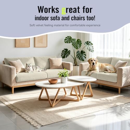8Pcs Outdoor Cushion Covers, Stretch Patio Furniture Couch Chair Slipcovers