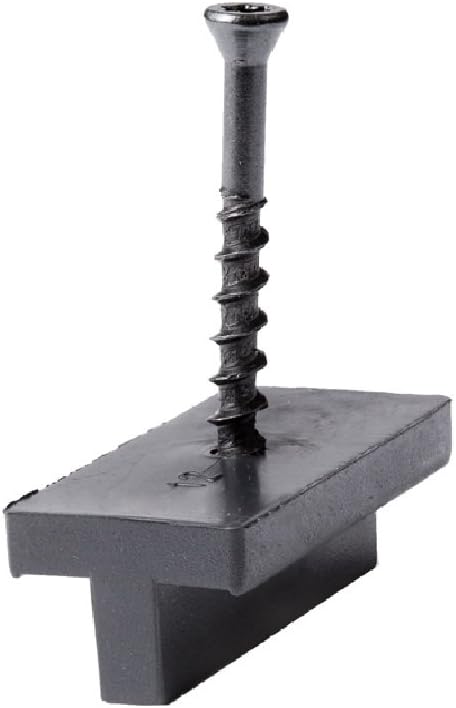 NewTechWood PCHFS50 50-Square Feet Composite Decking Hidden Fastener, Black