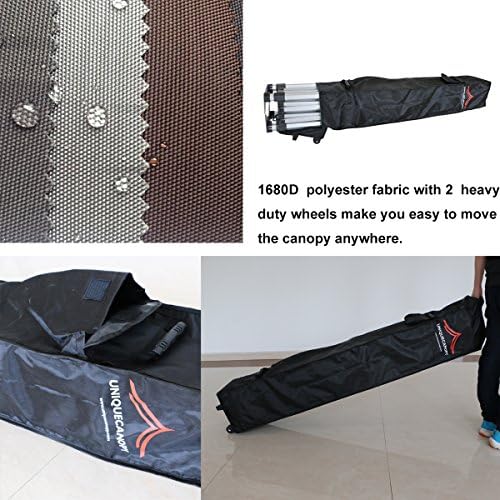 10'x10' Pop Up Canopy Tent Commercial Instant Shelter, with 4 Removab...
