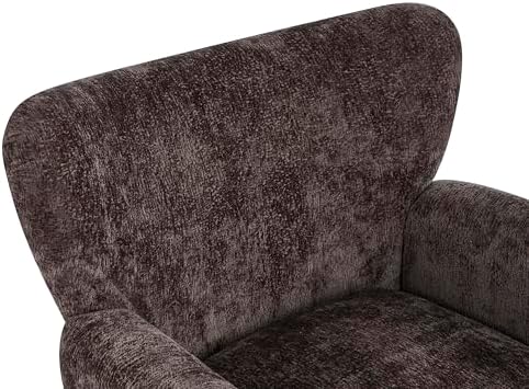 Christopher Knight Home Lindy Wingback Accent Chair, Upholstered Armchair wit...