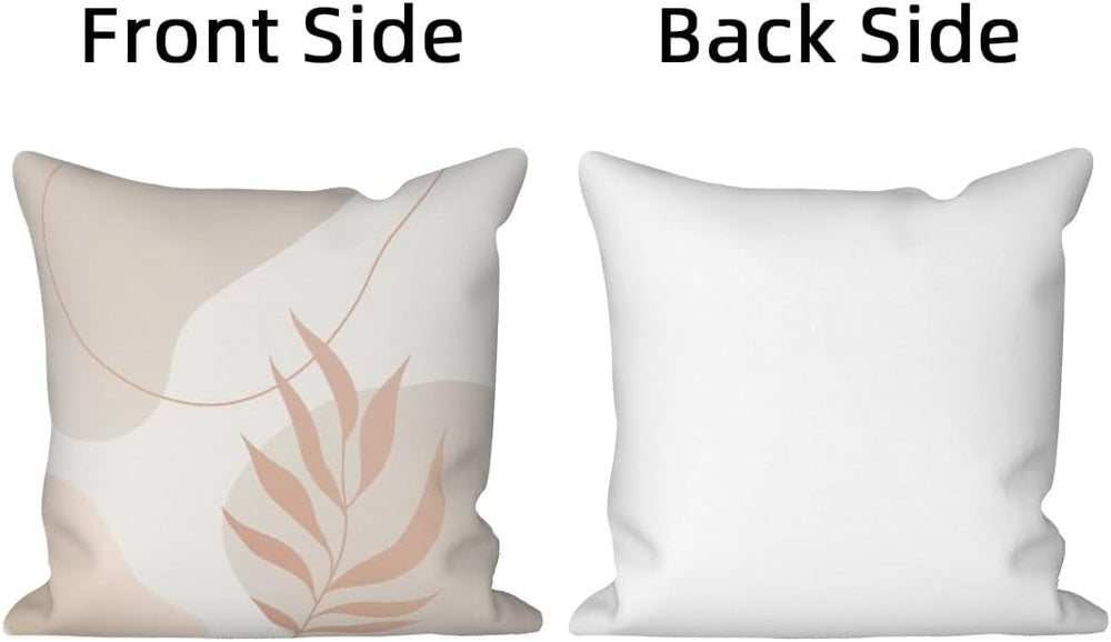 Abstract Boho Throw Pillow Covers 24"x24" Set of 4, Morden Minimali...