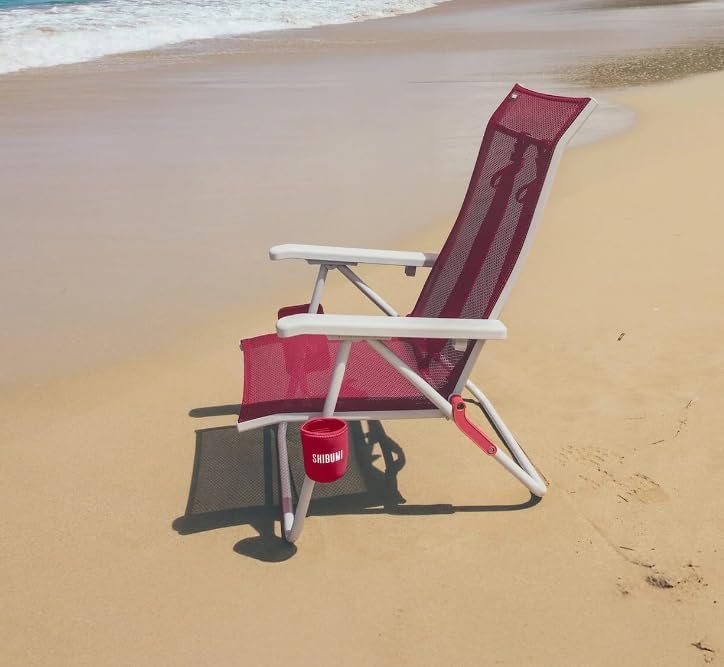 Shibumi Shade | Portable Beach Chair for Adults | Anti-Rust Marine Grade Fram...