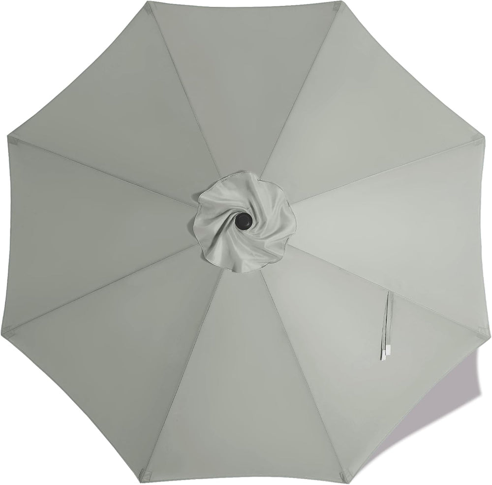 MASTERCANOPY 11 ft Replacement Canopy for 8 Ribs - Grey