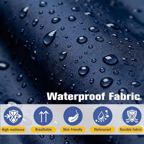Outdoor Chair Cushions, Patio Wicker Furniture Seat Pads, Waterproof
