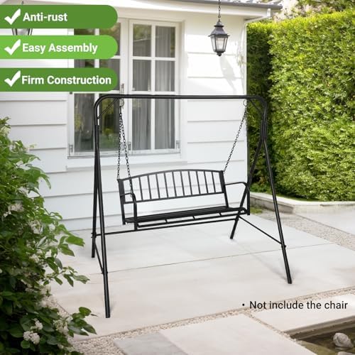 Premium A-Frame Swing Stand, Heavy Duty 660LB Capacity for Hammocks and Hangi...
