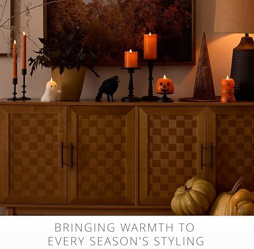 Luminara Flickering Flameless LED Candle, Battery Operated with Timer Functio...