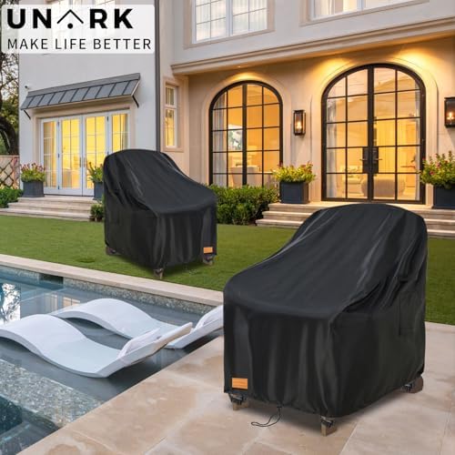 Outdoor Adirondack Chair Cover 2 Pack,Heavy Duty Patio Covers Waterproof, Out...