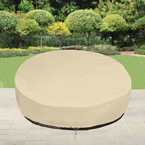 SunPatio Outdoor Daybed Cover Waterproof, 85"L × 88"W × 35"/16...