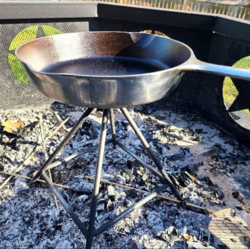 The Original Vertical Fire Pit Grate, Chiminea, Kiva Fireplace Firewood - Low...