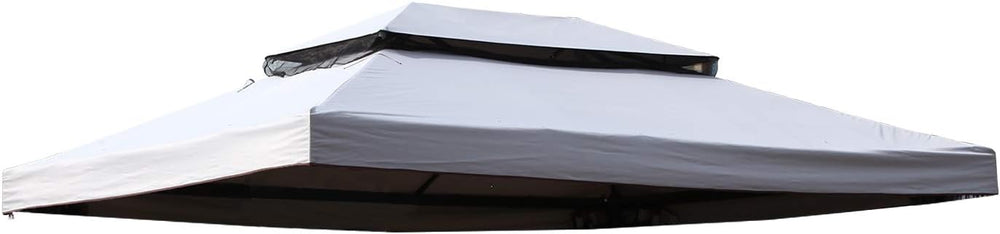 Grand Patio Replacement Canopy Top for 10×13 FT Outdoor Gazebo, Double Tiers ...