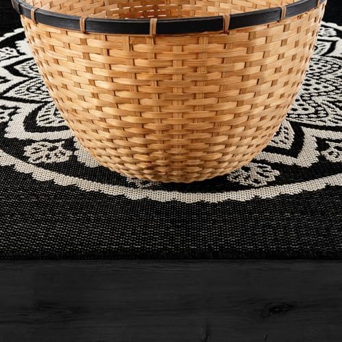 CAMILSON Outdoor Rug 10x14 Modern Large Area Rugs for Indoor and Outdoor Pati...