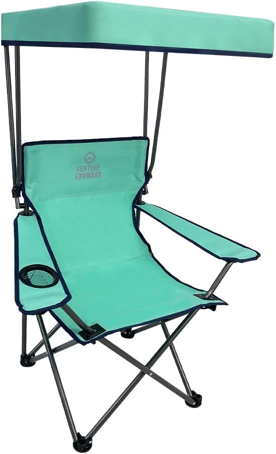 Venture Forward Youth Outdoor Canopy Chair with Adjustable Shade