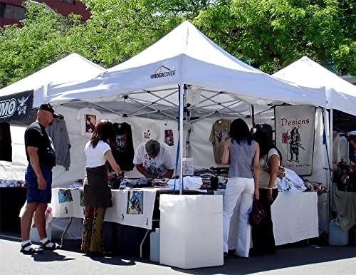 Undercover X2 10x10 Premium Commercial Canopy Tent, White