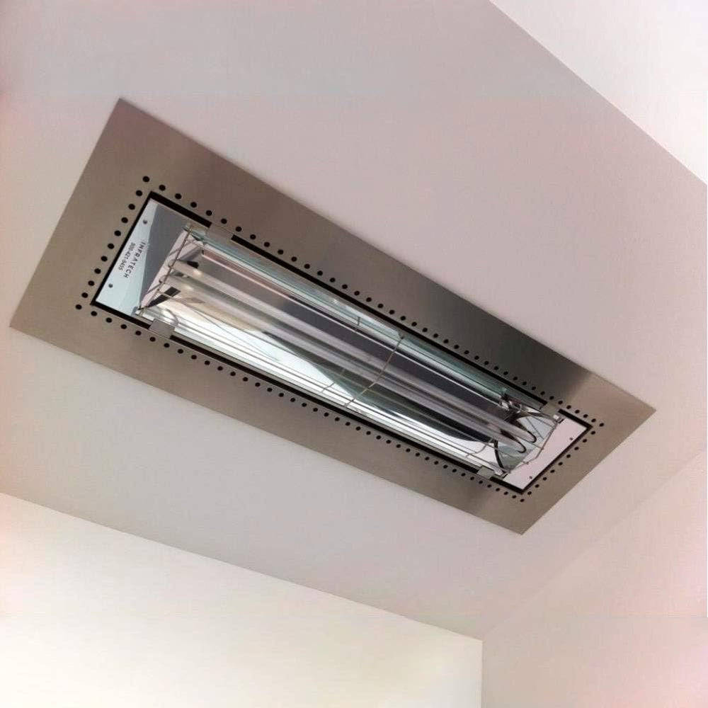 Infratech 39" Stainless Steel Flush Mount Frame for Electric Patio Heate...