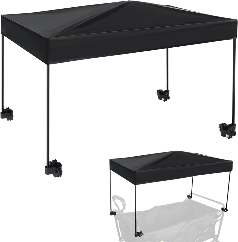 Wagon Canopy Cover Garden Push Awning Portable Outdoor Stroller Accessories A...