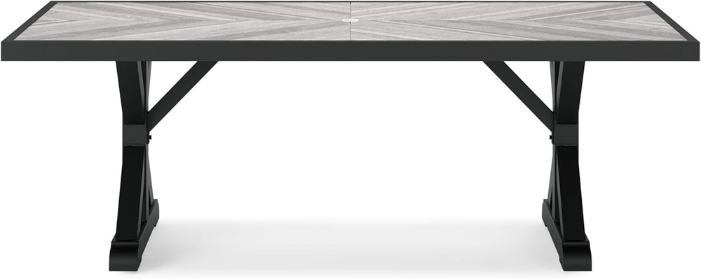 Signature Design by Ashley Beachcroft Outdoor Dining Table, Rust-Resistant Fa...