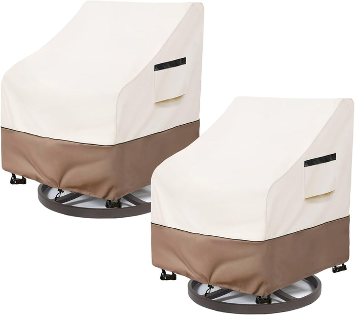 Patio Chair Covers Waterproof 2 Pack, 30" W x 34" D x 36" H