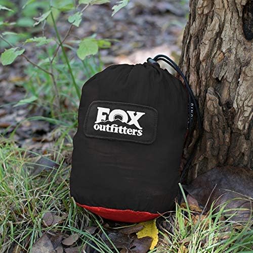 Fox Outfitters Neolite Double Camping Hammock - Lightweight Portable Nylon Pa...