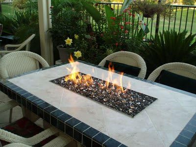 Stanbroil 18 x 6 Inch Gas Fireplace H-Burner, 304 Stainless Steel