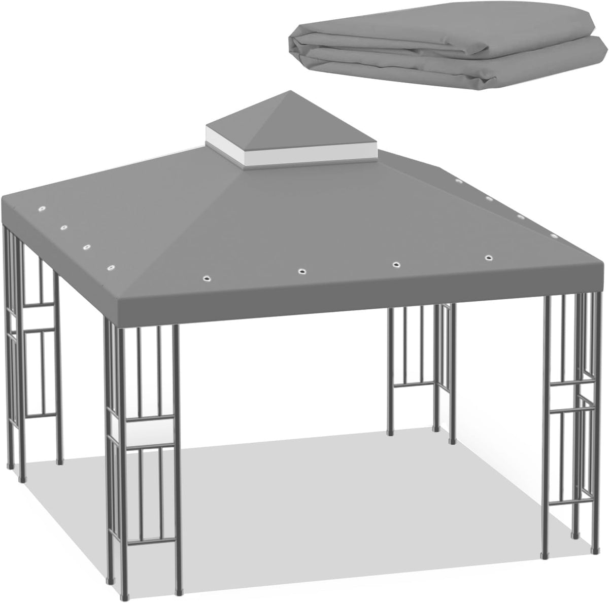 10x10 ft gazebo replacement canopy top cover, main product view