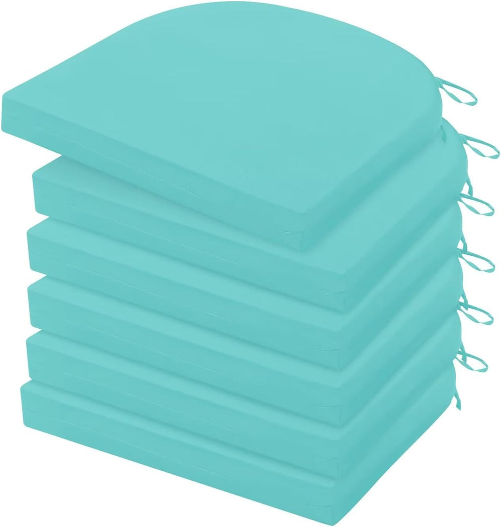 HARBOREST Outdoor Chair Cushions Set of 6, Water Resistant Patio Chair Cushio...